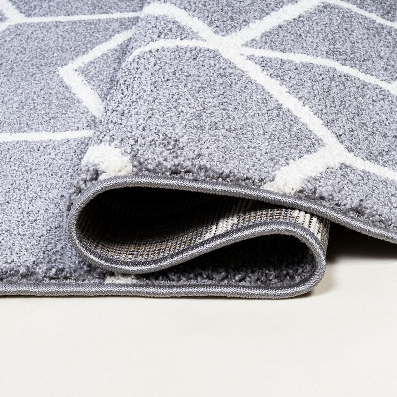 Tumbling Blocks Modern Geometric Area Rug 2