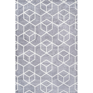 Tumbling Blocks Modern Geometric Area Rug 2