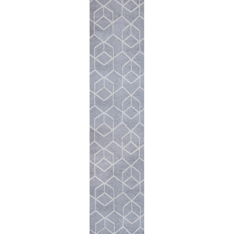 Tumbling Blocks Modern Geometric Area Rug 2