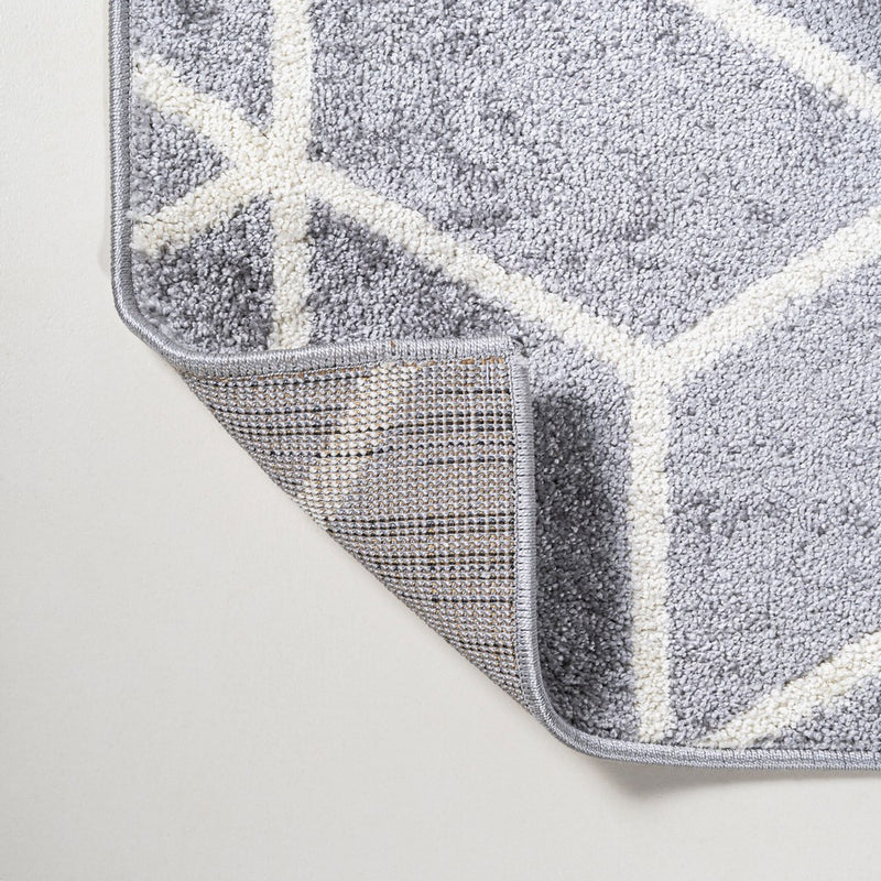 Tumbling Blocks Modern Geometric Area Rug 2