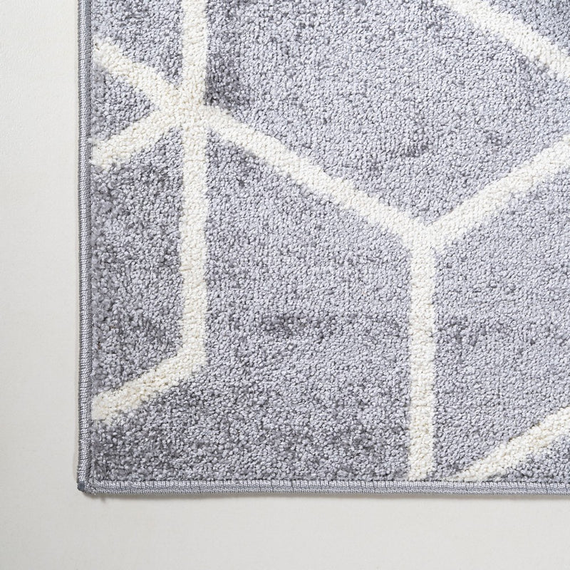 Tumbling Blocks Modern Geometric Area Rug 2
