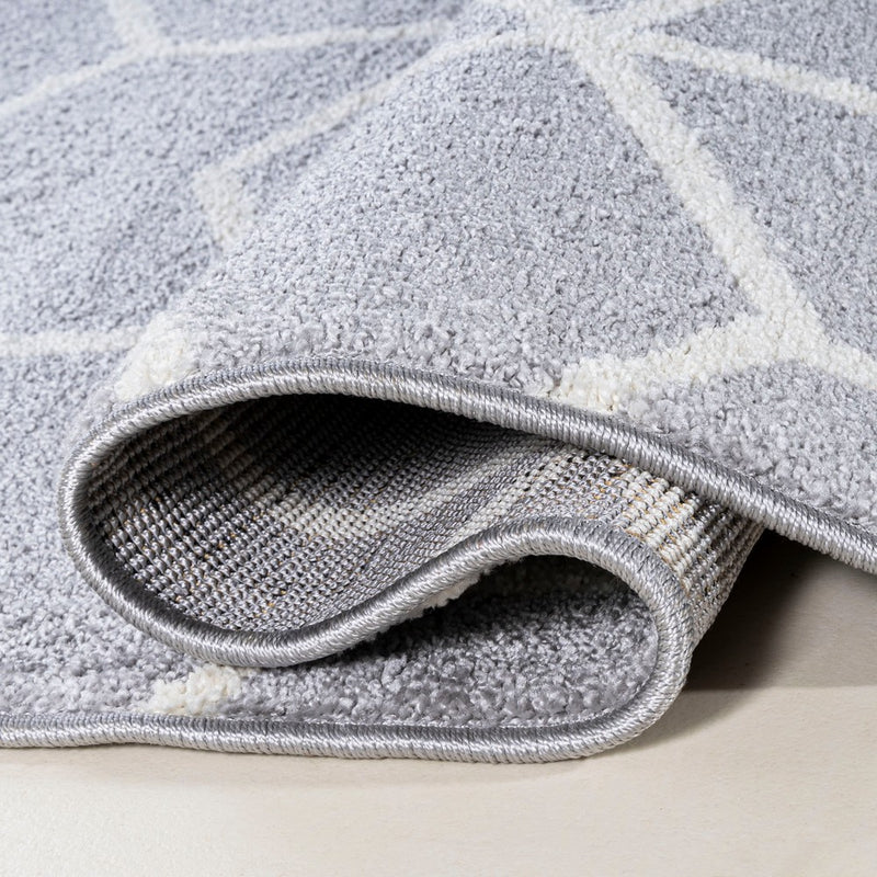Tumbling Blocks Modern Geometric Area Rug 2