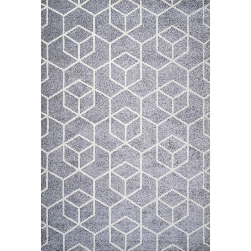 Tumbling Blocks Modern Geometric Area Rug