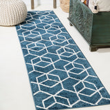 Tumbling Blocks Modern Geometric Area Rug 2