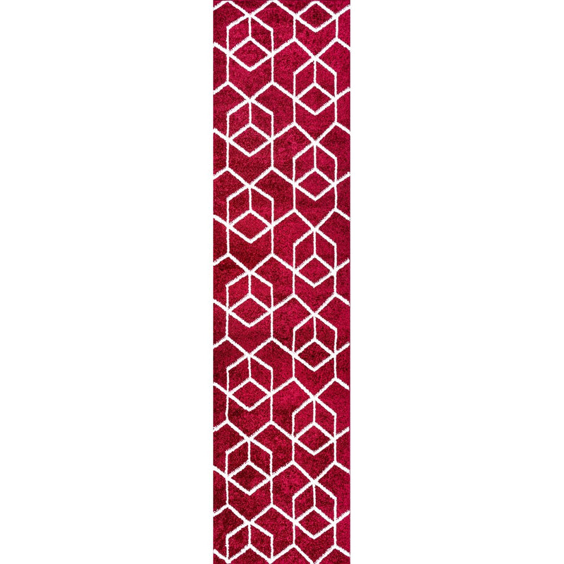 Tumbling Blocks Modern Geometric Area Rug 2