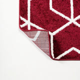 Tumbling Blocks Modern Geometric Area Rug 2