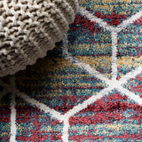 Tumbling Blocks Modern Geometric Area Rug 2