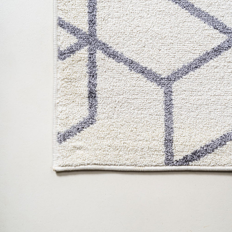 Tumbling Blocks Modern Geometric Area Rug 2