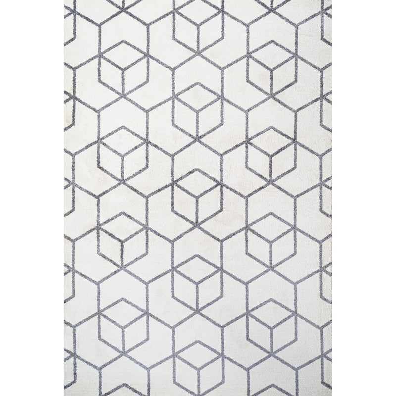 Tumbling Blocks Modern Geometric Area Rug 2