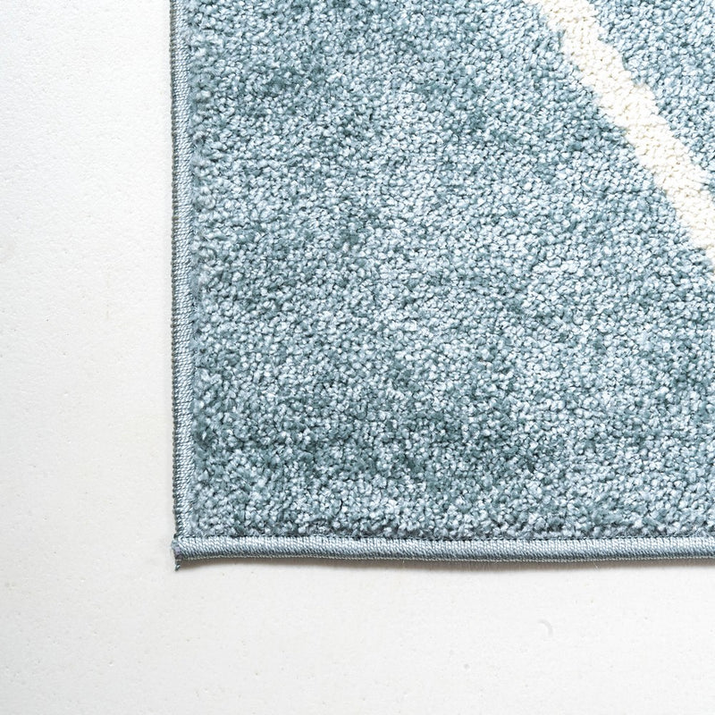 Cole Minimalist Diamond Trellis Area Rug