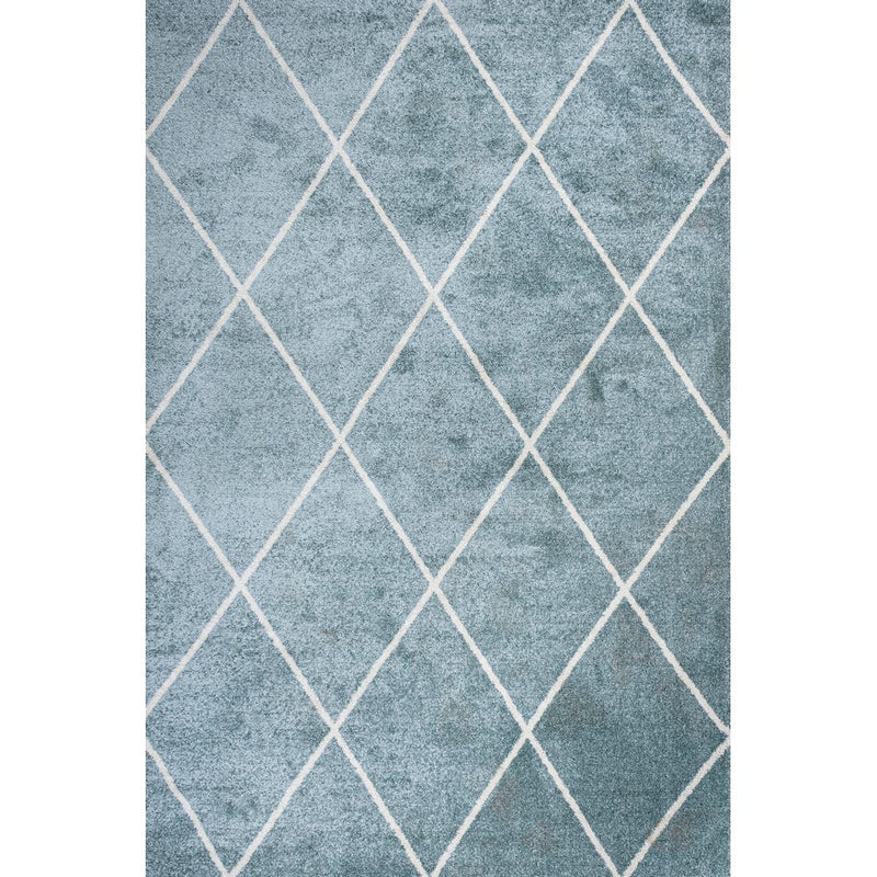 Cole Minimalist Diamond Trellis Area Rug