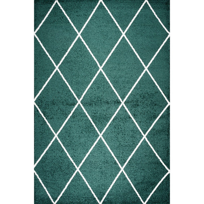 Cole Minimalist Diamond Trellis Area Rug