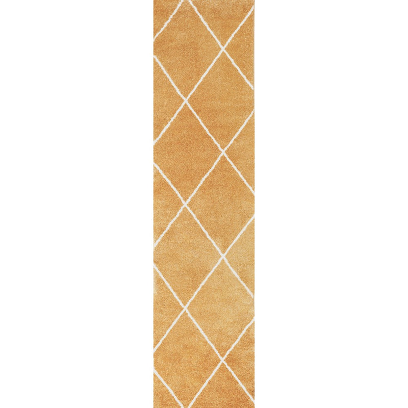 Cole Minimalist Diamond Trellis Area Rug