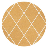 Cole Minimalist Diamond Trellis Area Rug