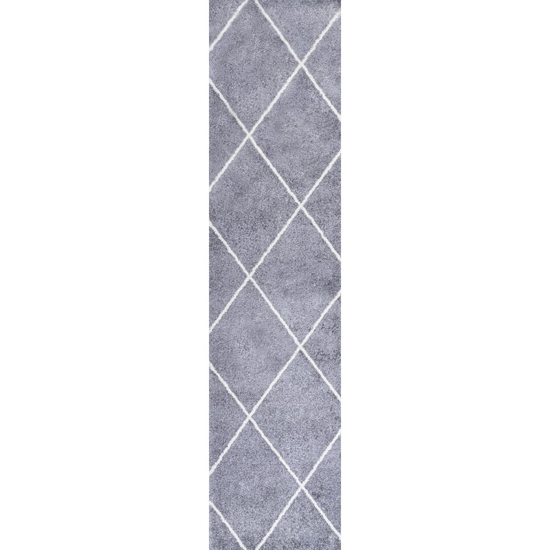 Cole Minimalist Diamond Trellis Area Rug