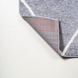Cole Minimalist Diamond Trellis Area Rug