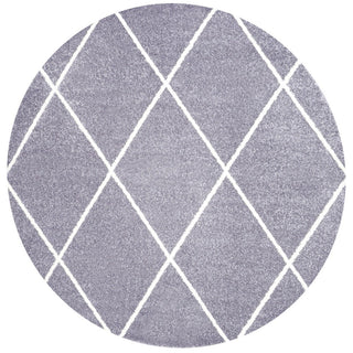 Cole Minimalist Diamond Trellis Area Rug