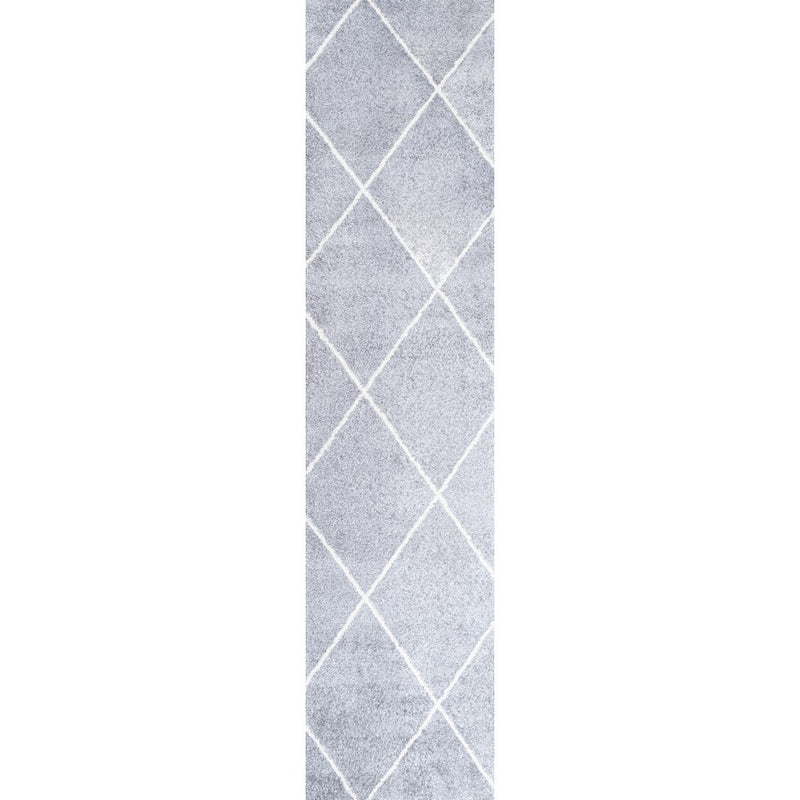Cole Minimalist Diamond Trellis Area Rug
