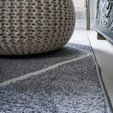 Cole Minimalist Diamond Trellis Area Rug