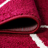 Cole Minimalist Diamond Trellis Area Rug