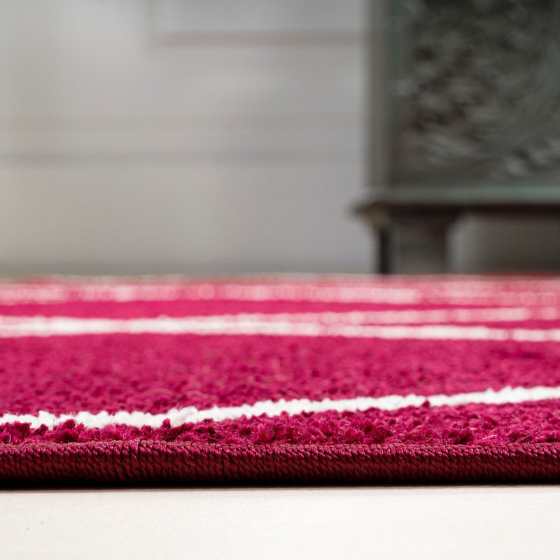 Cole Minimalist Diamond Trellis Area Rug
