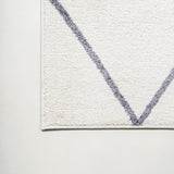 Cole Minimalist Diamond Trellis Area Rug