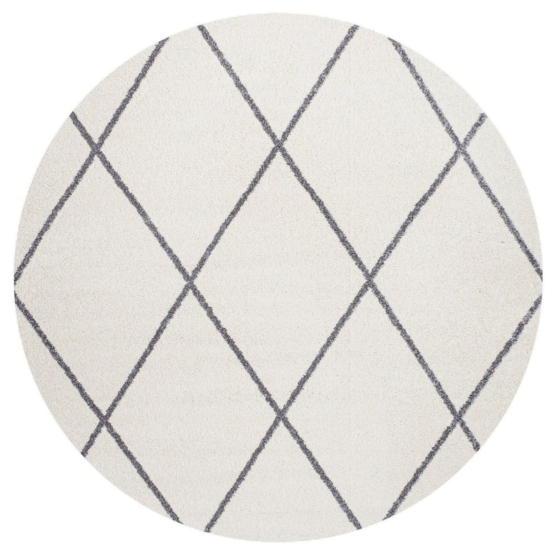 Cole Minimalist Diamond Trellis Area Rug