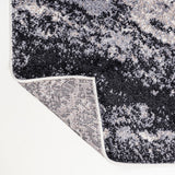 Kassia Contemporary Glam Abstract Marble Area Rug
