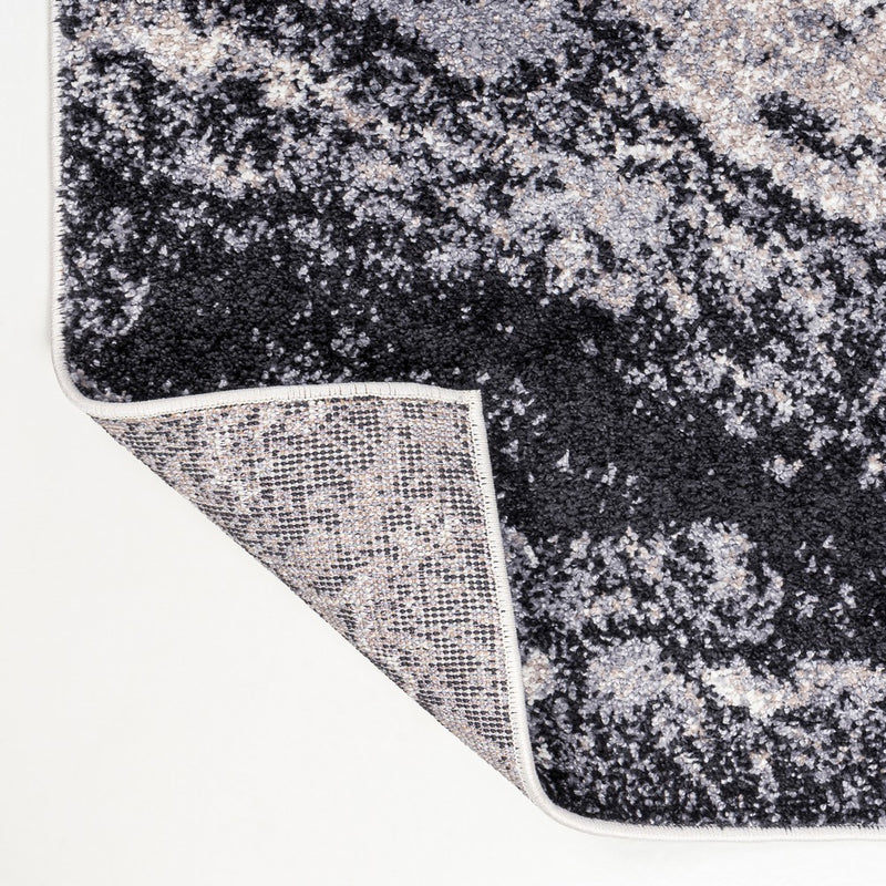 Kassia Contemporary Glam Abstract Marble Area Rug