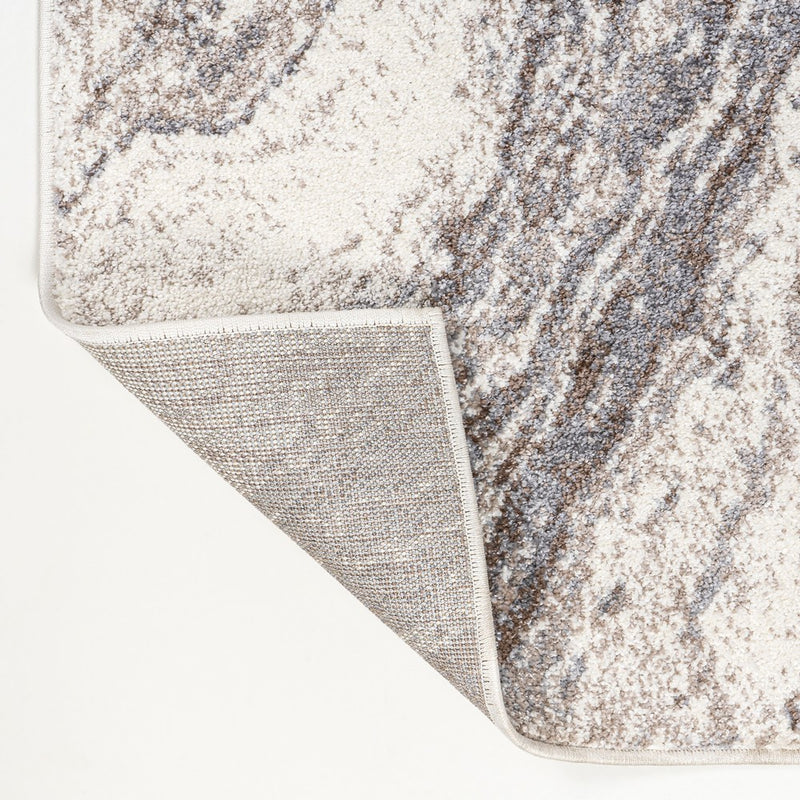 Kassia Contemporary Glam Abstract Marble Area Rug