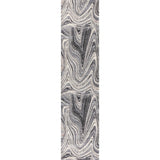 Eleni Contemporary Glam Abstract Marble Area Rug