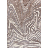 Eleni Contemporary Glam Abstract Marble Area Rug