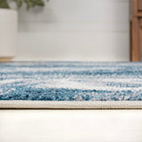 Eleni Contemporary Glam Abstract Marble Area Rug