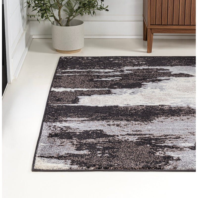 Zoe Contemporary Bohemian Abstract Marble Area Rug