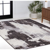 Zoe Contemporary Bohemian Abstract Marble Area Rug