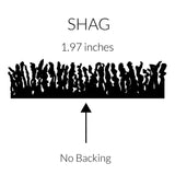 Mercer Shag Plush Tassel Area Rug