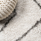 Inca Moroccan Diamond Shag Area Rug