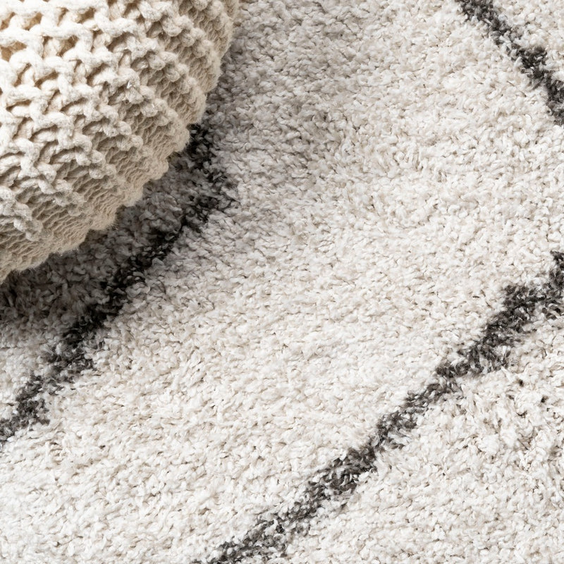 Inca Moroccan Diamond Shag Area Rug