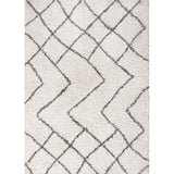 Inca Moroccan Diamond Shag Area Rug