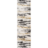 Nova Modern Bold Strie' Shag Area Rug