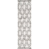 Soller Diamond Trellis Shag Area Rug
