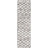 Algaida Moroccan Diamond Shag Area Rug