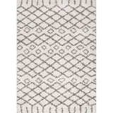 Algaida Moroccan Diamond Shag Area Rug