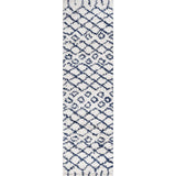 Algaida Moroccan Diamond Shag Area Rug