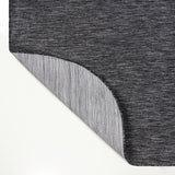 Miles Modern Minimalist Radius Corner Solid Indoor/Outdoor Area Rug