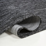 Miles Modern Minimalist Radius Corner Solid Indoor/Outdoor Area Rug