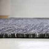 Miles Modern Minimalist Radius Corner Solid Indoor/Outdoor Area Rug