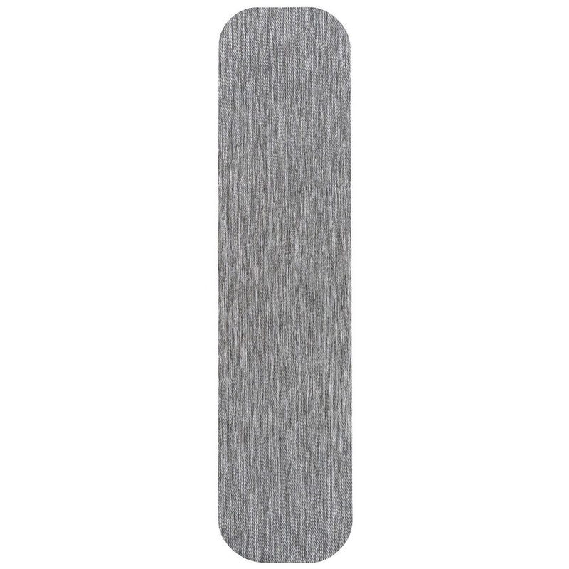 Miles Modern Minimalist Radius Corner Solid Indoor/Outdoor Area Rug