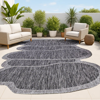 Jasper Modern Rustic Abstract Indoor/Outdoor Area Rug