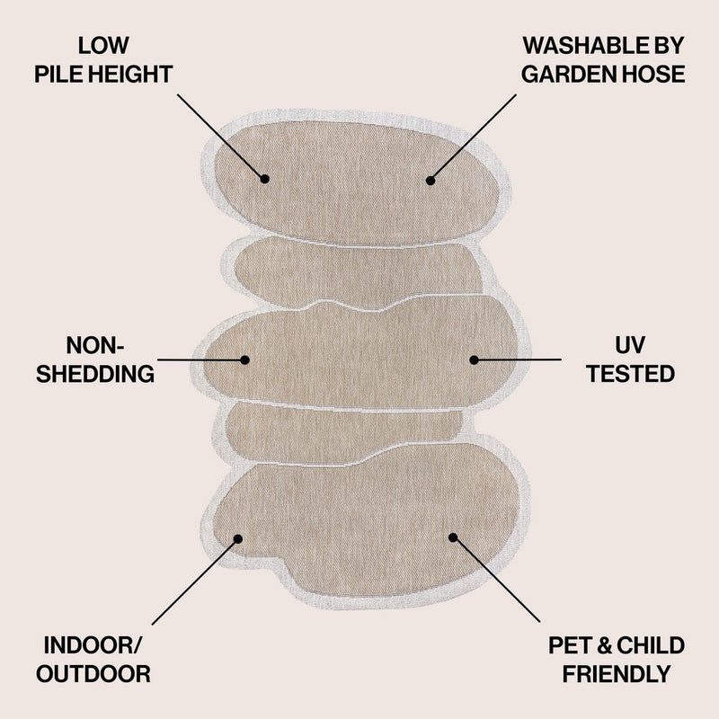 Jasper Modern Rustic Abstract Indoor/Outdoor Area Rug